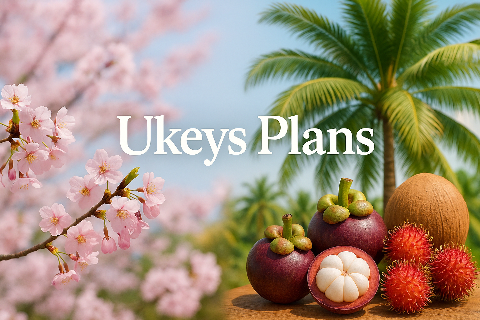 Rare Japanese and Tropical Plants - Ukeys Plans